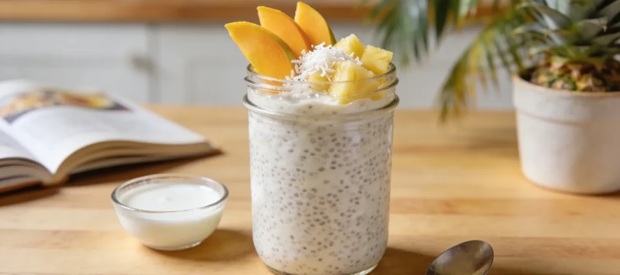 Creamy Coconut Milk Chia Pudding – Rich & Tropical Flavor