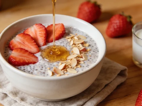 Creamy Strawberry Chia Pudding Recipe (Easy, 5-Ingredient)