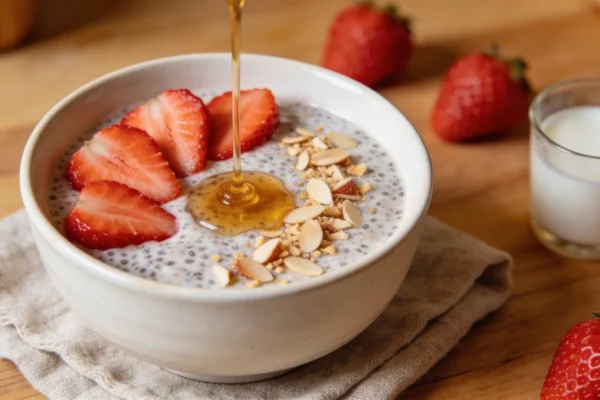 Creamy Strawberry Chia Pudding Recipe (Easy, 5-Ingredient)