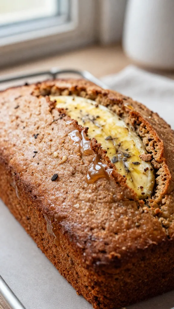Easy 3-Ingredient Banana Bread