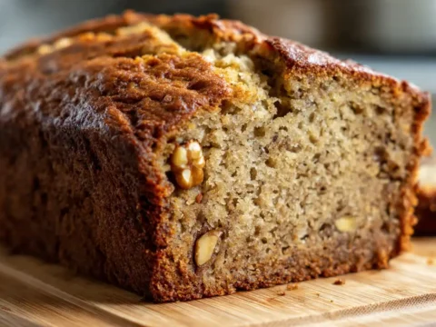 Healthy Banana Bread Recipe with Greek Yogurt (That Actually Tastes Good)