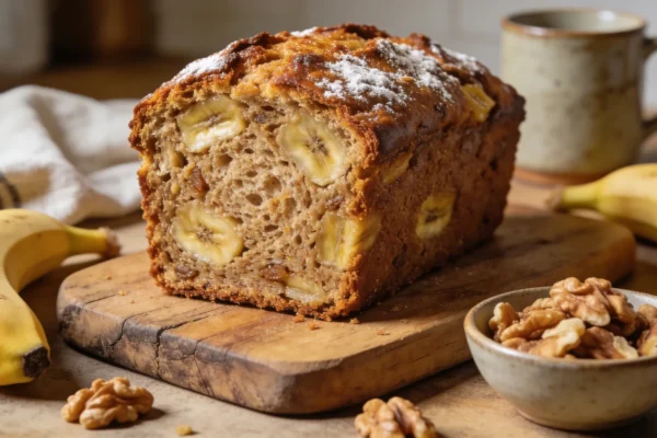 Healthy Banana Bread Recipe – Moist, Simple & Guilt-Free
