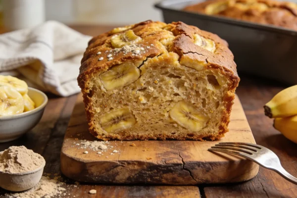 High Protein Banana Bread – 10g Per Slice, Moist & Filling
