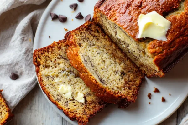 The Best Ever Moist Banana Bread (One Bowl, No Mixer!)