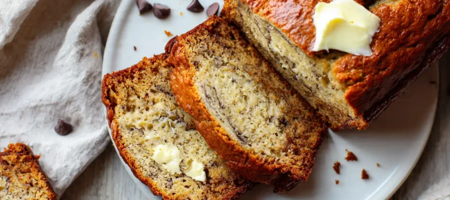 The Best Ever Moist Banana Bread (One Bowl, No Mixer!)