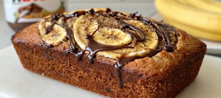 Nutella Banana Bread Recipe: Swirled, Gooey & Ready in 1 Hour
