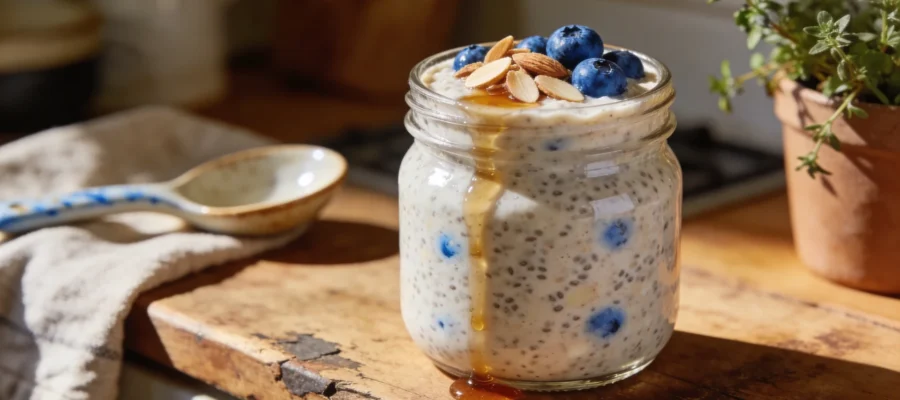 Oat Milk Chia Pudding – Smooth, Vegan & Naturally Sweet