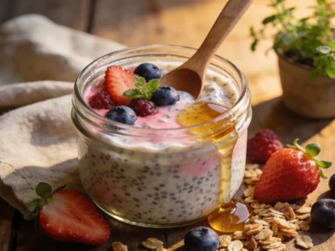 Overnight Chia Pudding (Easy, Creamy & Make-Ahead)