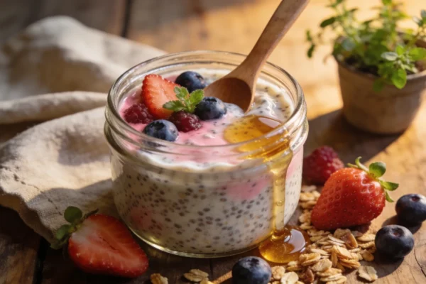 Overnight Chia Pudding (Easy, Creamy & Make-Ahead)