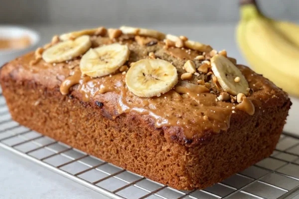 Peanut Butter Banana Bread Recipe – Ultra Moist & Irresistibly Rich