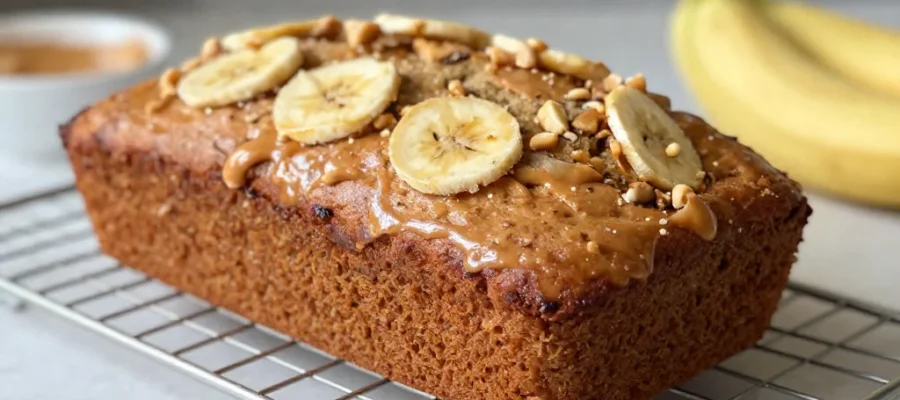 Peanut Butter Banana Bread Recipe – Ultra Moist & Irresistibly Rich