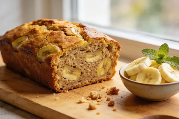 Sugar Free Banana Bread – Naturally Sweetened & Super Moist