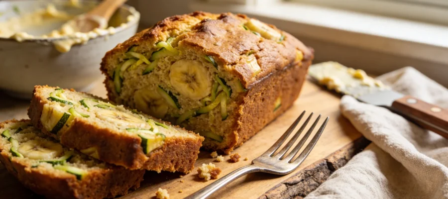 Zucchini Banana Bread – Super Moist & Fluffy