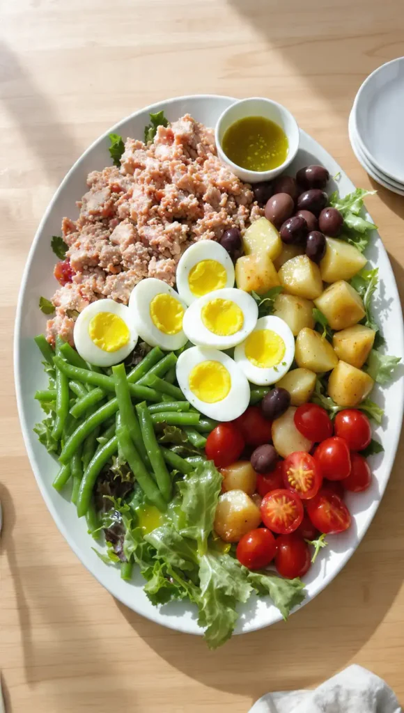 1. Classic Niçoise Salad