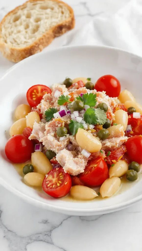 Tuna White Bean Salad