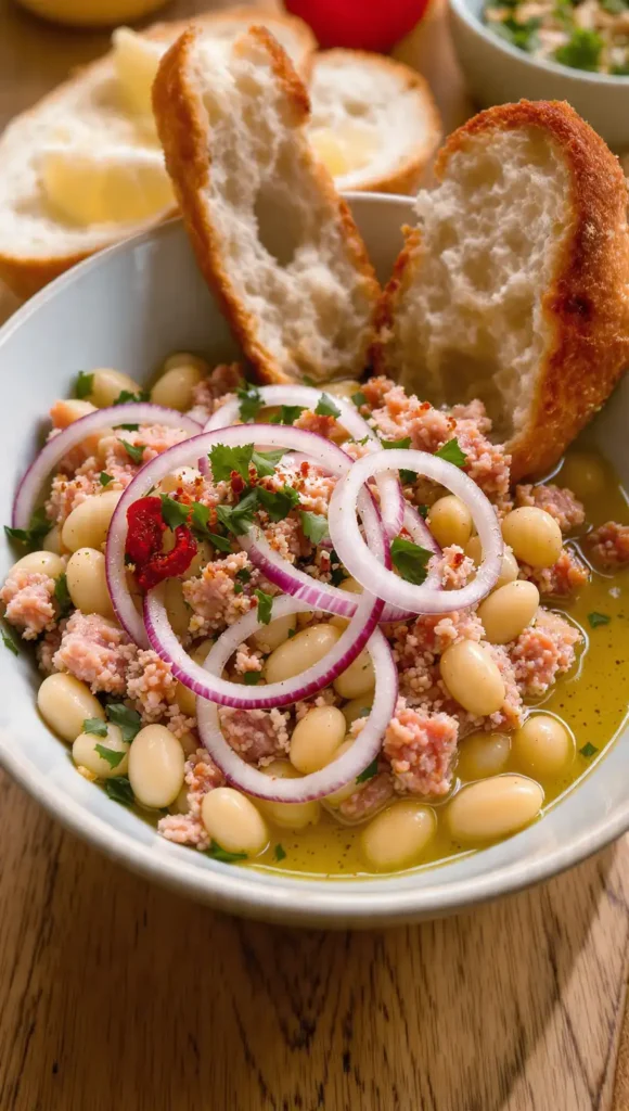 12. White Bean and Tuna Salad