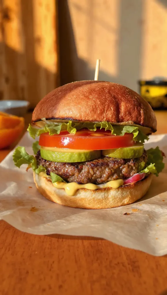 Air Fryer Turkey Burgers