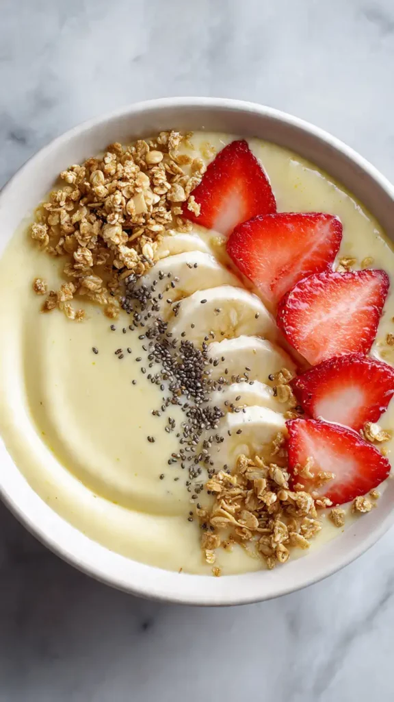 Banana Protein Smoothie Bowl