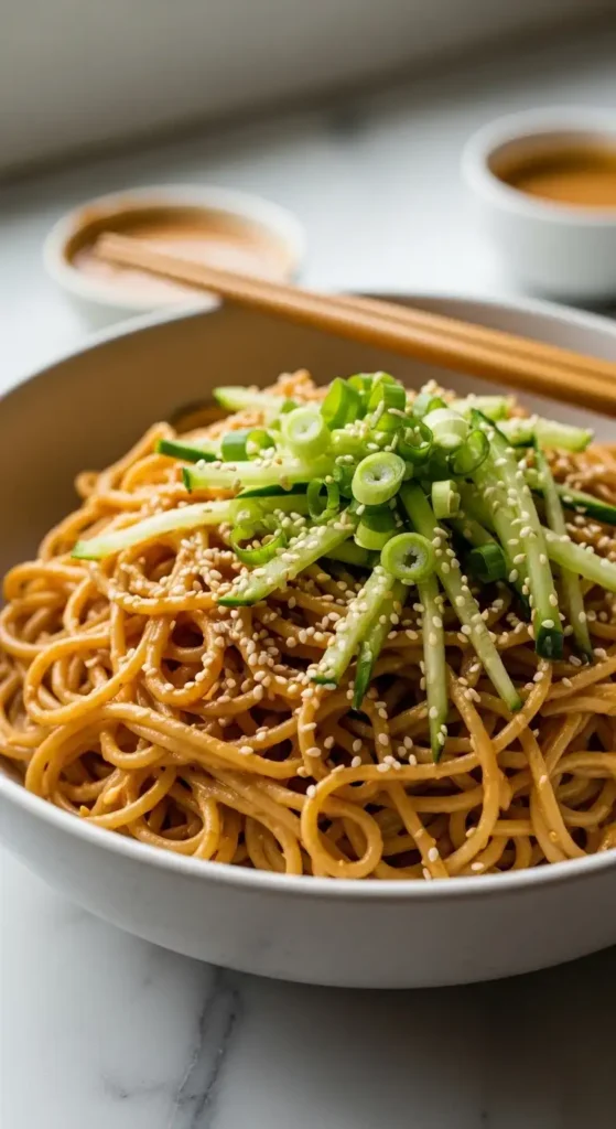 2. Cold Sesame Noodles