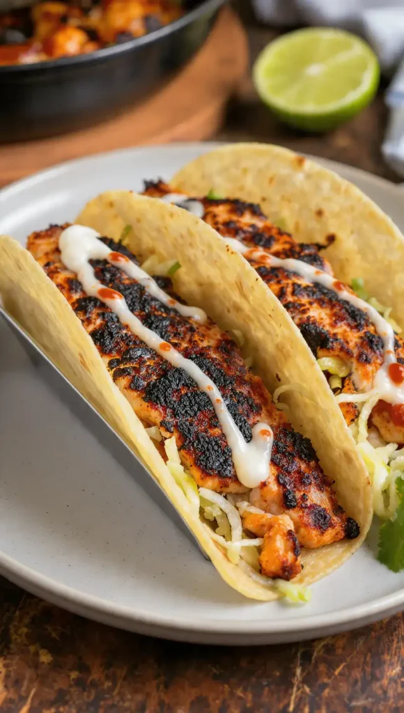 Blackened Fish Tacos