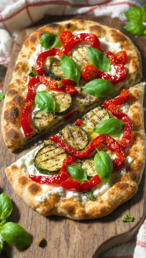 Grilled Veggie Flatbread