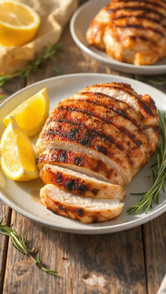 Grilled Lemon Herb Chicken