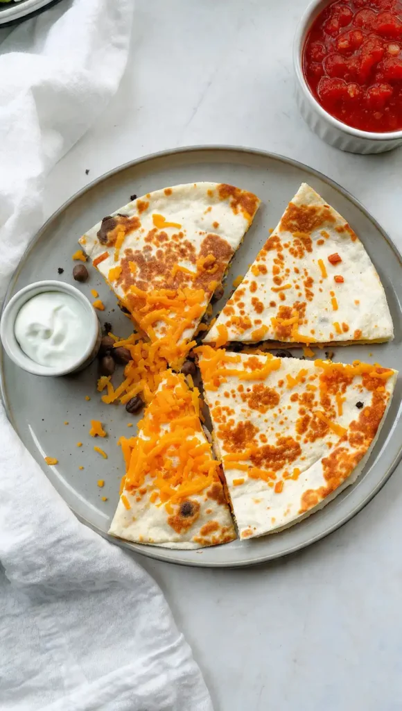Black Bean Quesadillas