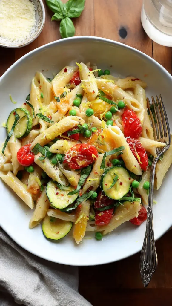 Stovetop Pasta Primavera