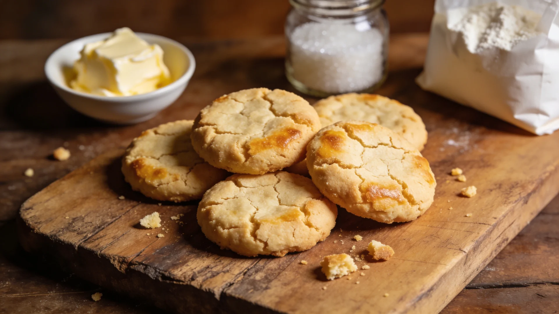 Buttered Cookies Classic Butter Cookies Recipe: Melt-in-Your-Mouth with Just 4 Ingredients