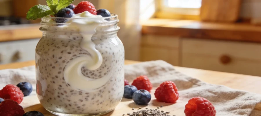 Dairy-Free Chia Pudding with Coconut Milk (Creamy & Delicious)