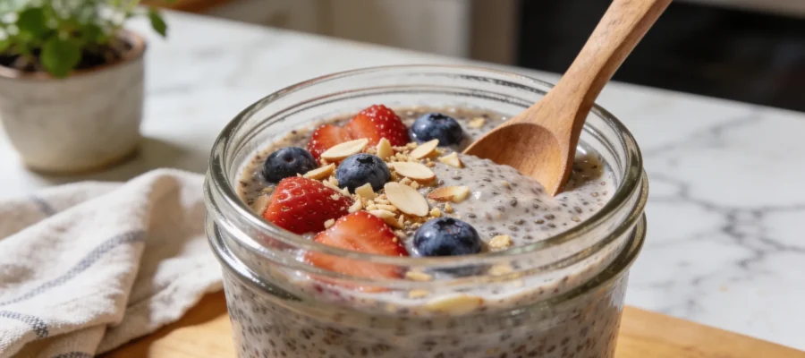 Easy Paleo Chia Pudding Recipe (Dairy-Free, No Added Sugar)