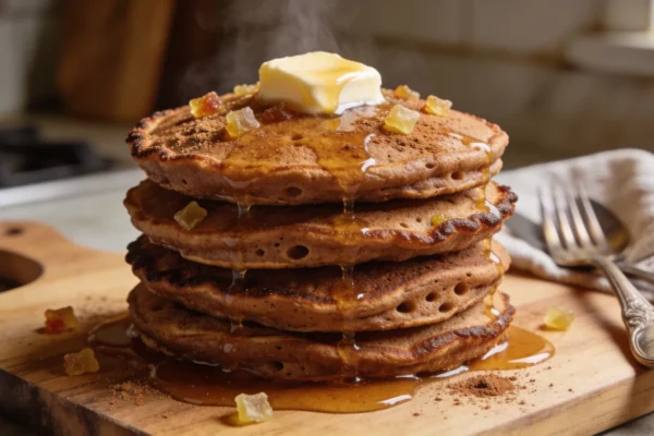 Fluffy Gingerbread Pancakes Recipe – The Ultimate Holiday Breakfast You’ll Make All Winter