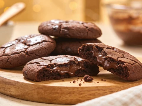 Fudgy Brownie Cookies Recipe – Crackly Tops & Gooey Centers