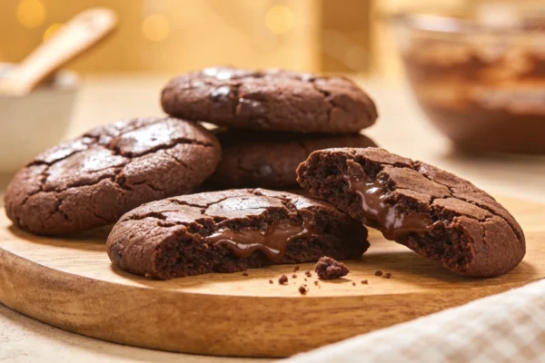 Fudgy Brownie Cookies Recipe – Crackly Tops & Gooey Centers