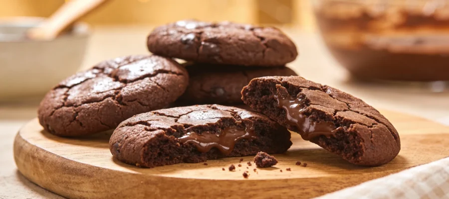 Fudgy Brownie Cookies Recipe – Crackly Tops & Gooey Centers