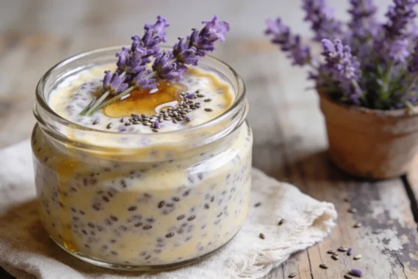 Lavender Chia Pudding Recipe – Floral, Light & Naturally Sweetened