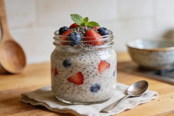 Low Calorie Chia Pudding – Light, Filling & Ready Overnight