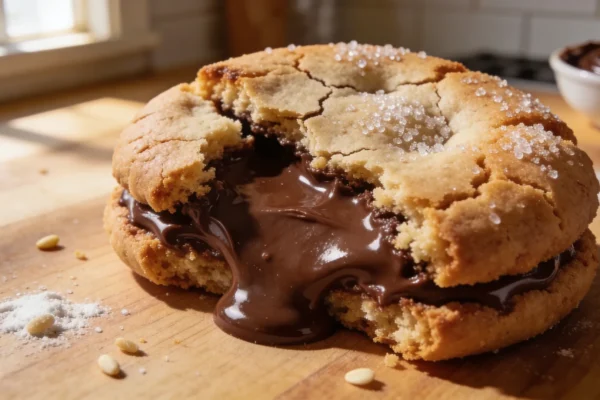 Nutella Stuffed Cookies Recipe – Gooey Centers with a Soft, Bakery-Style Texture