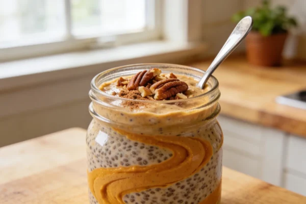 Pumpkin Chia Pudding Recipe – Creamy, Healthy & Ready Overnight