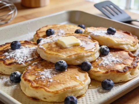 Sheet Pan Pancakes Recipe – Feed a Crowd in 30 Minutes with Zero Flipping!