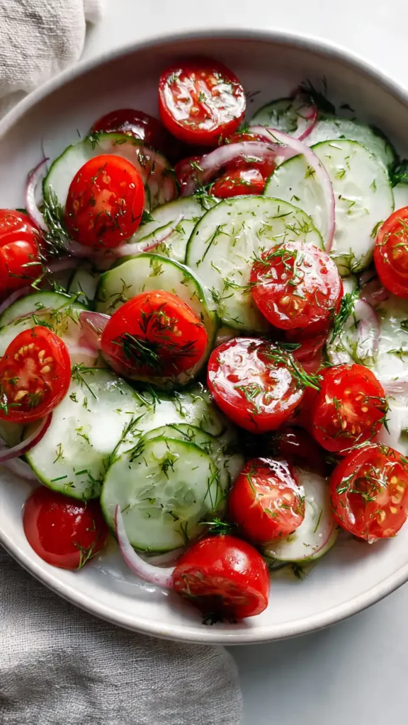 Cucumber Tomato Salad