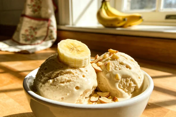 2 Ingredient Banana Ice Cream — No Churn, Healthy