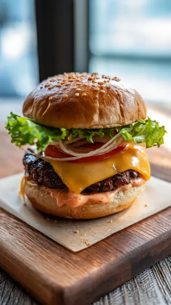 Cookout Burgers with Special Sauce
