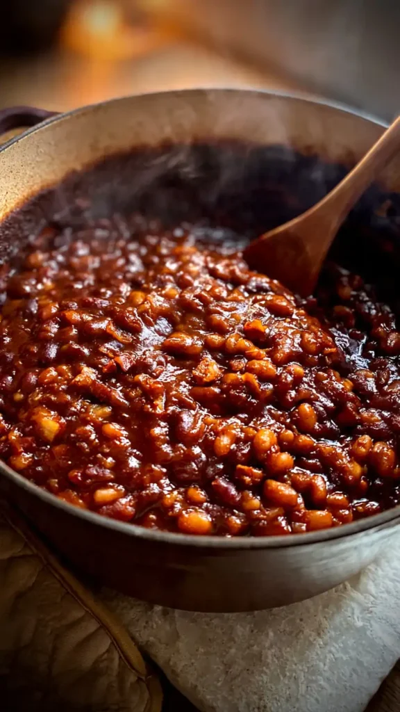 Slow-Baked Smoky Baked Beans