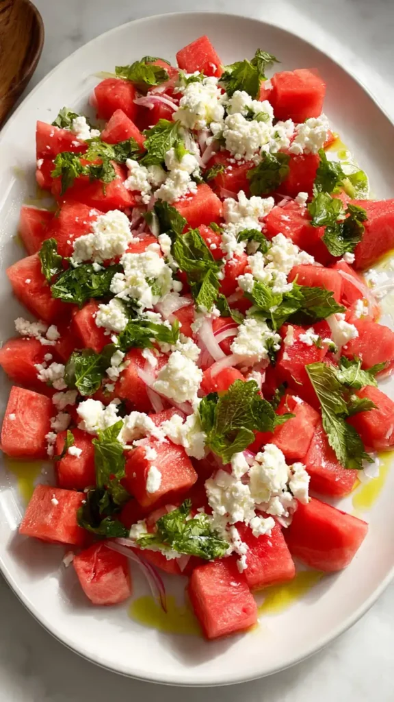Watermelon Feta Salad