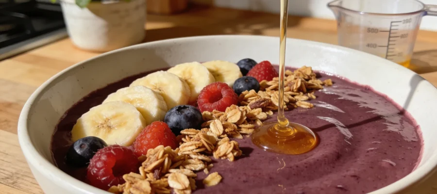 Açaí Bowl Recipe — Thick, Creamy & Ready in 5 Minutes