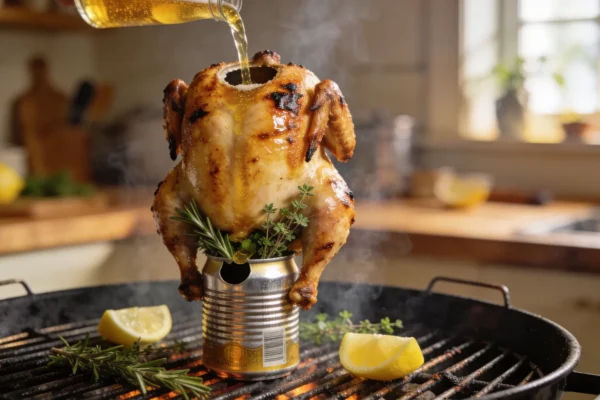 Beer Can Chicken Recipe on the Grill