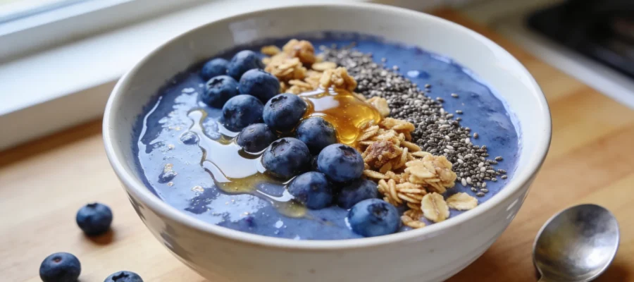 Blueberry Smoothie Bowl — Antioxidant Breakfast