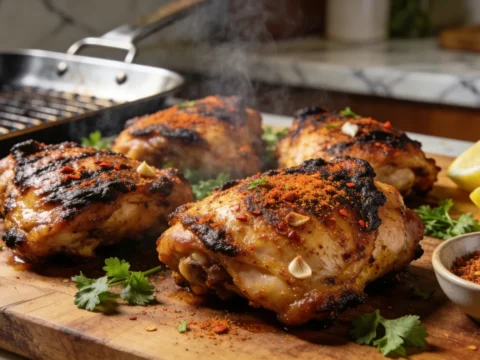 Cajun Grilled Chicken Thighs — Bold, Smoky, Easy
