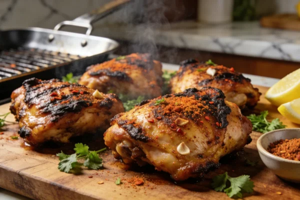 Cajun Grilled Chicken Thighs — Bold, Smoky, Easy